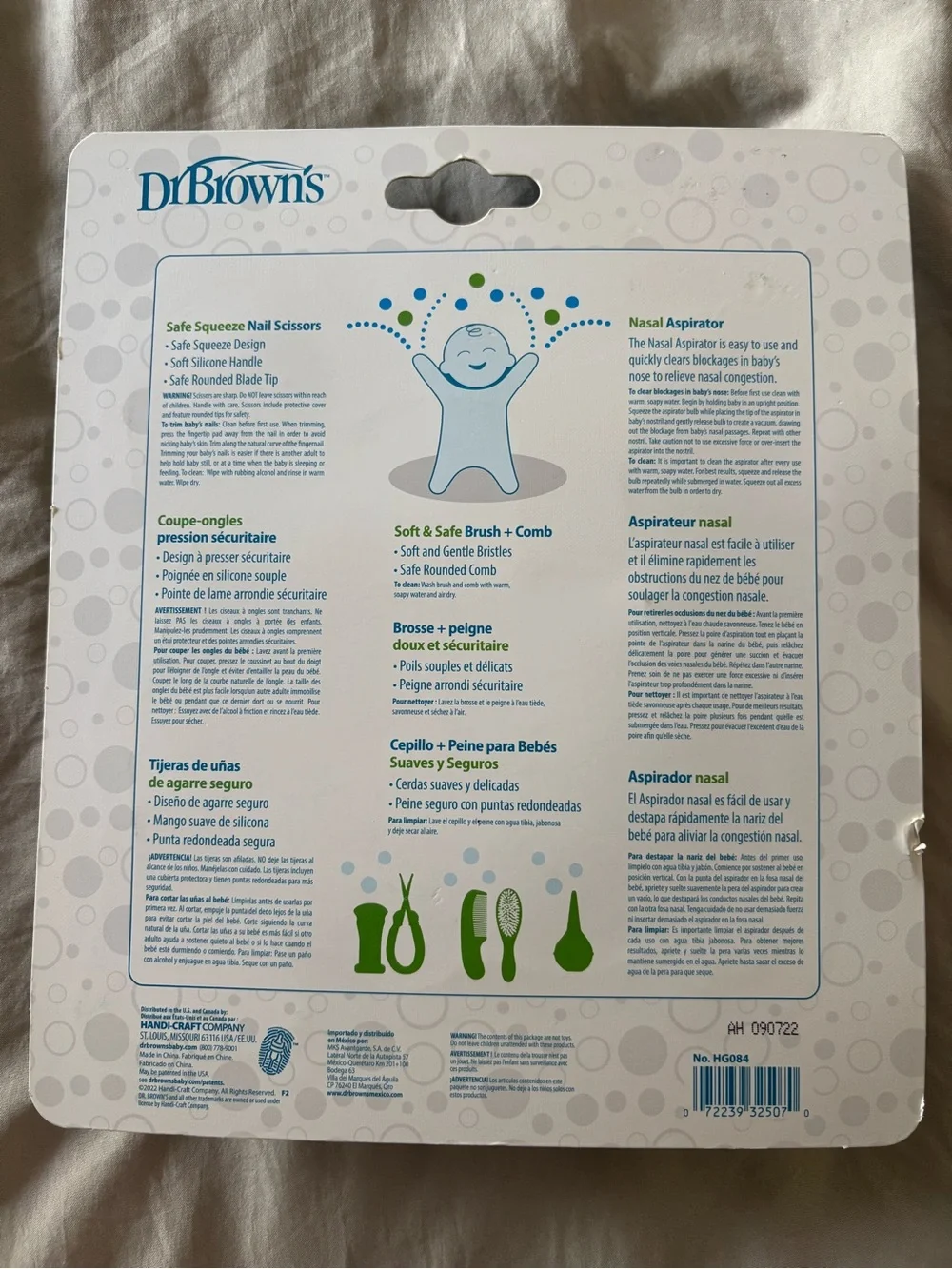 Dr. Browns baby grooming